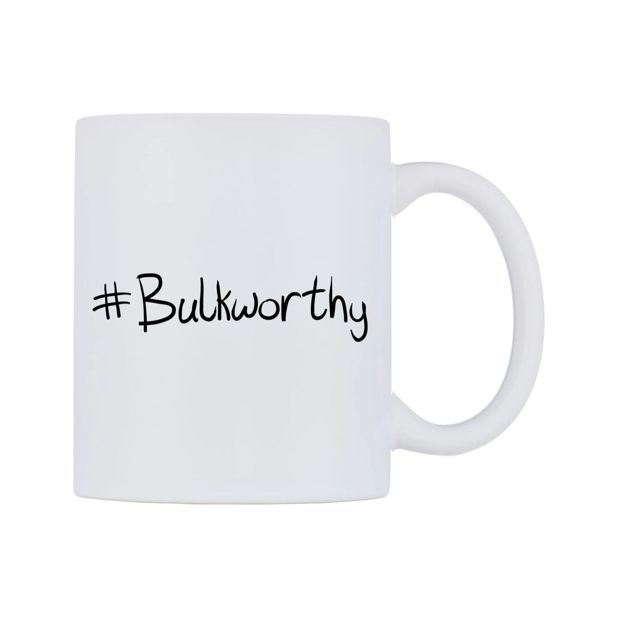 Bulkworthy Mug — mug, left side, on a white background