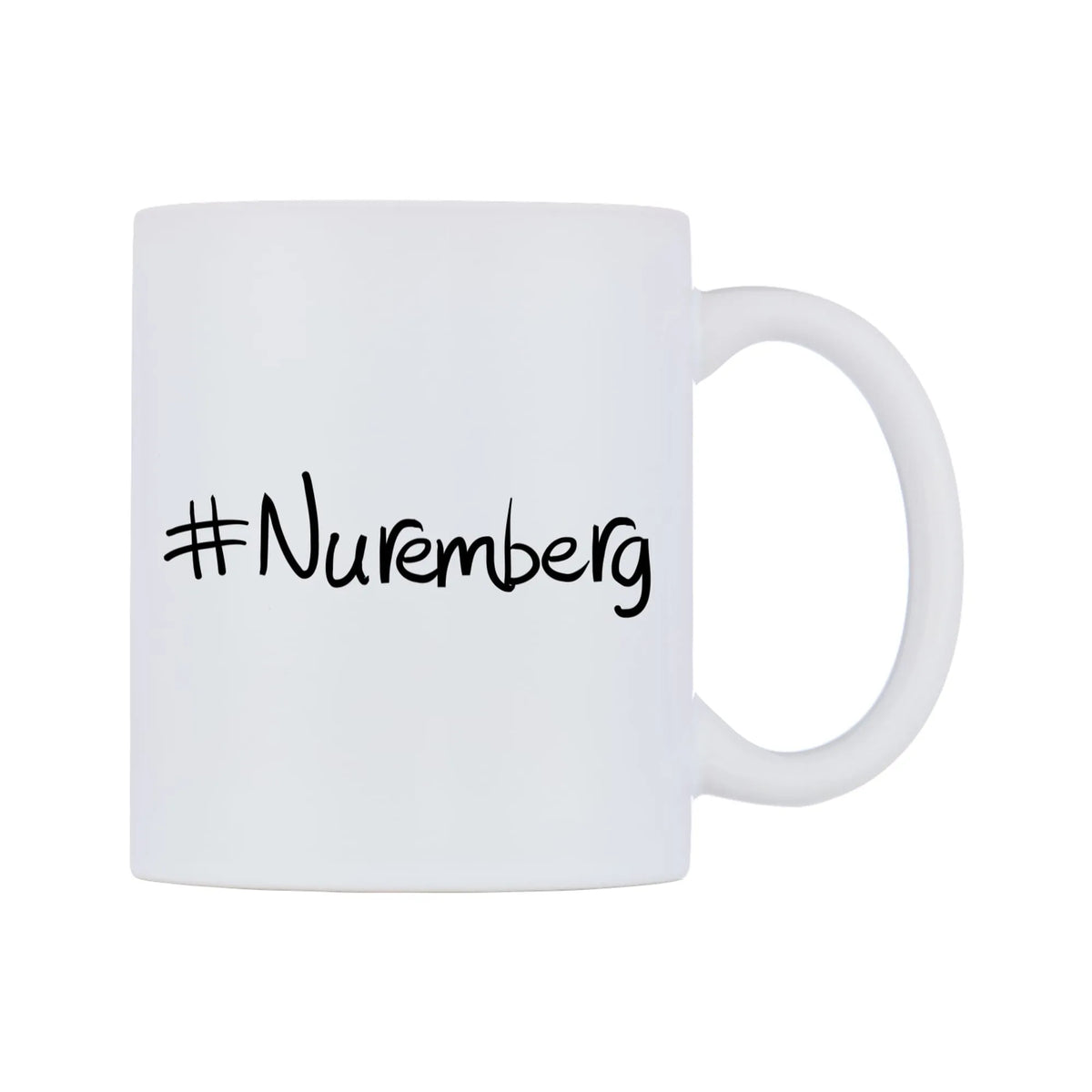 Nuremberg Mug — mug, left side, on a white background