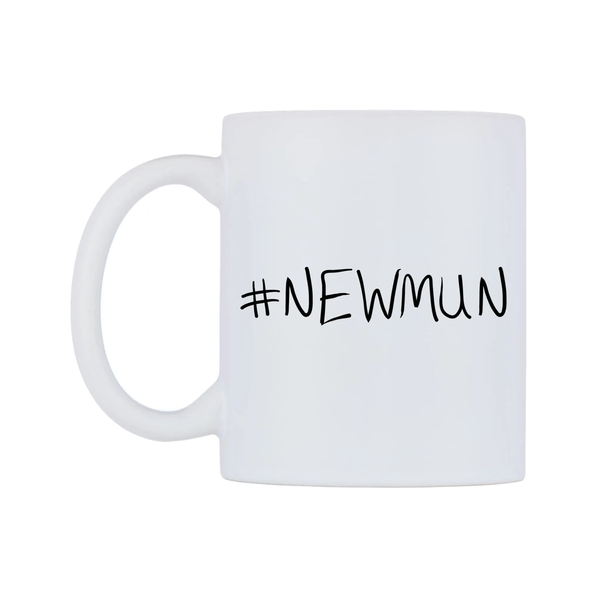 NEWMUN Mug — mug, right side, on a white background