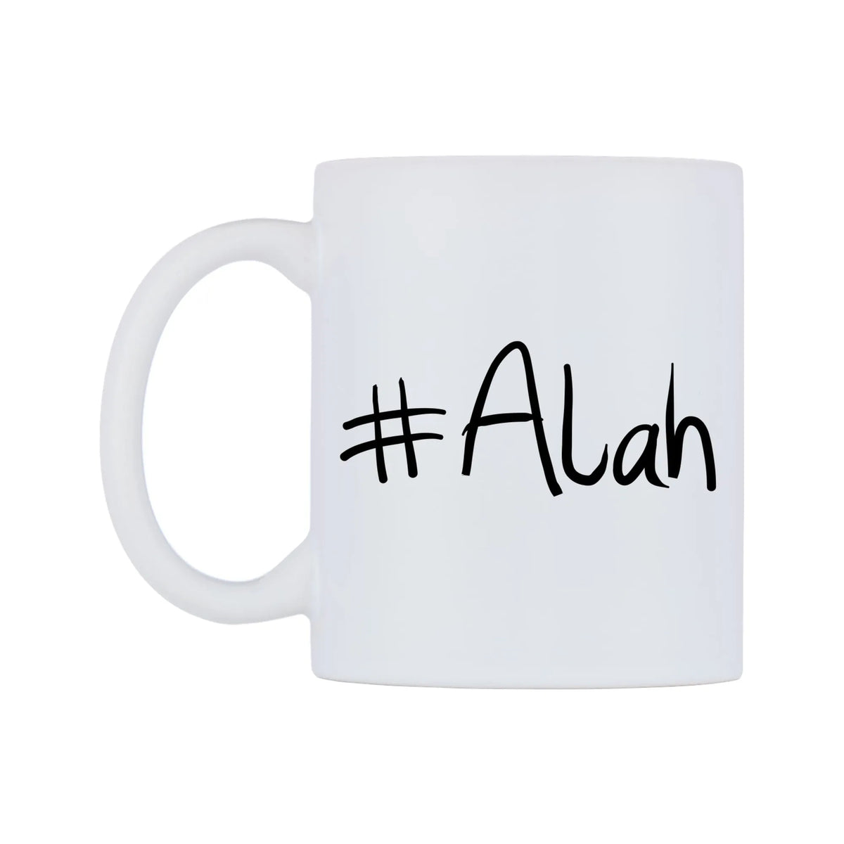 Alah Mug — mug, right side, on a white background