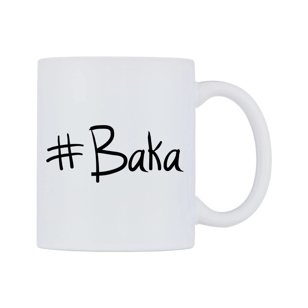 Baka Mug — mug, left side, on a white background