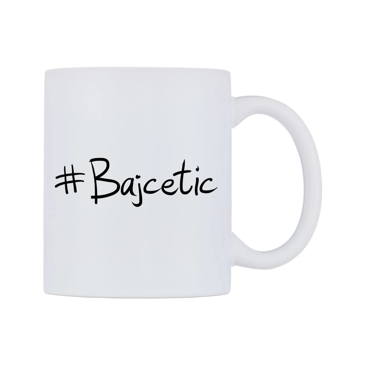 Bajcetic Mug — mug, left side, on a white background