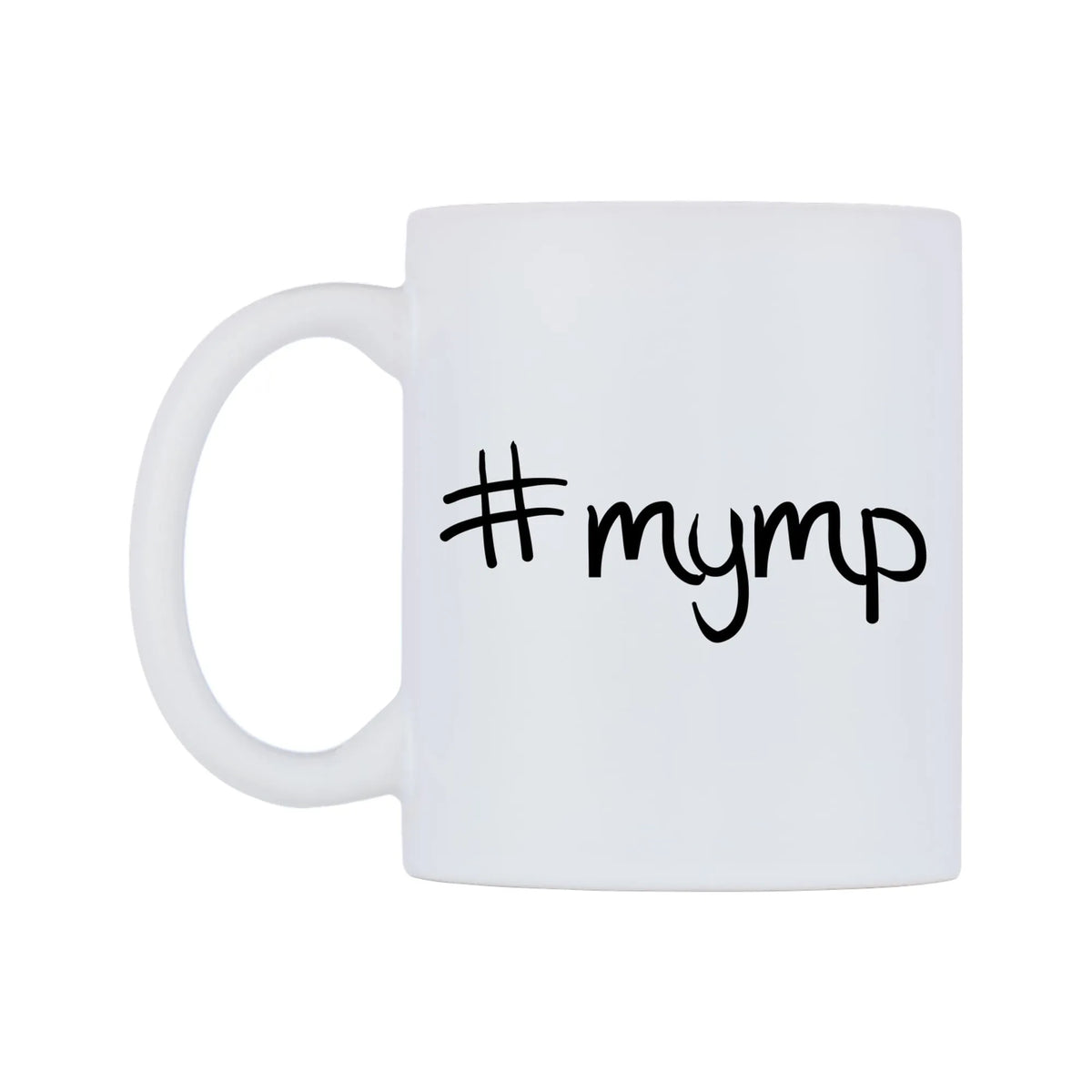 mymp Mug — mug, right side, on a white background