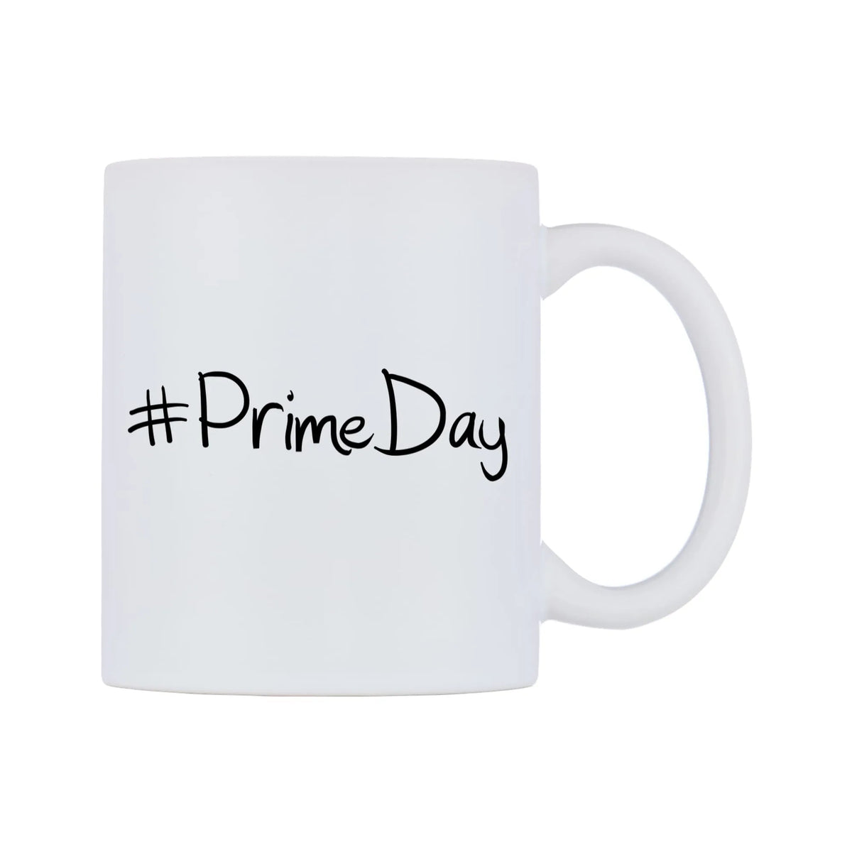 PrimeDay Mug — mug, left side, on a white background