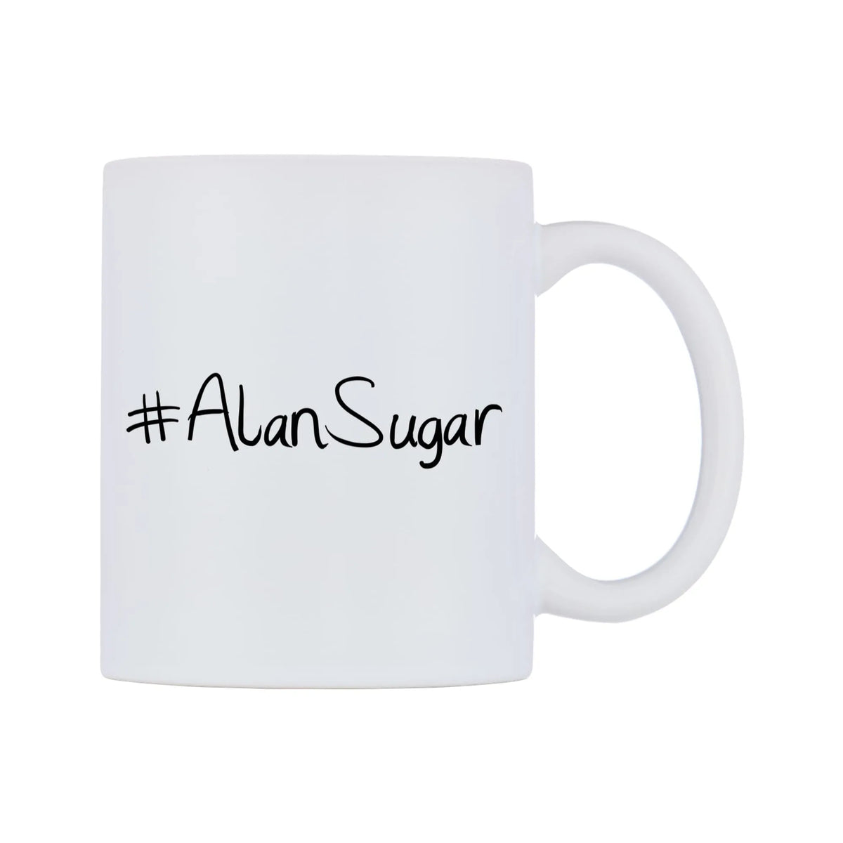 AlanSugar Mug — mug, left side, on a white background