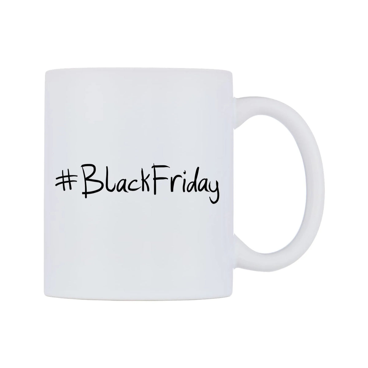 BlackFriday Mug — mug, left side, on a white background