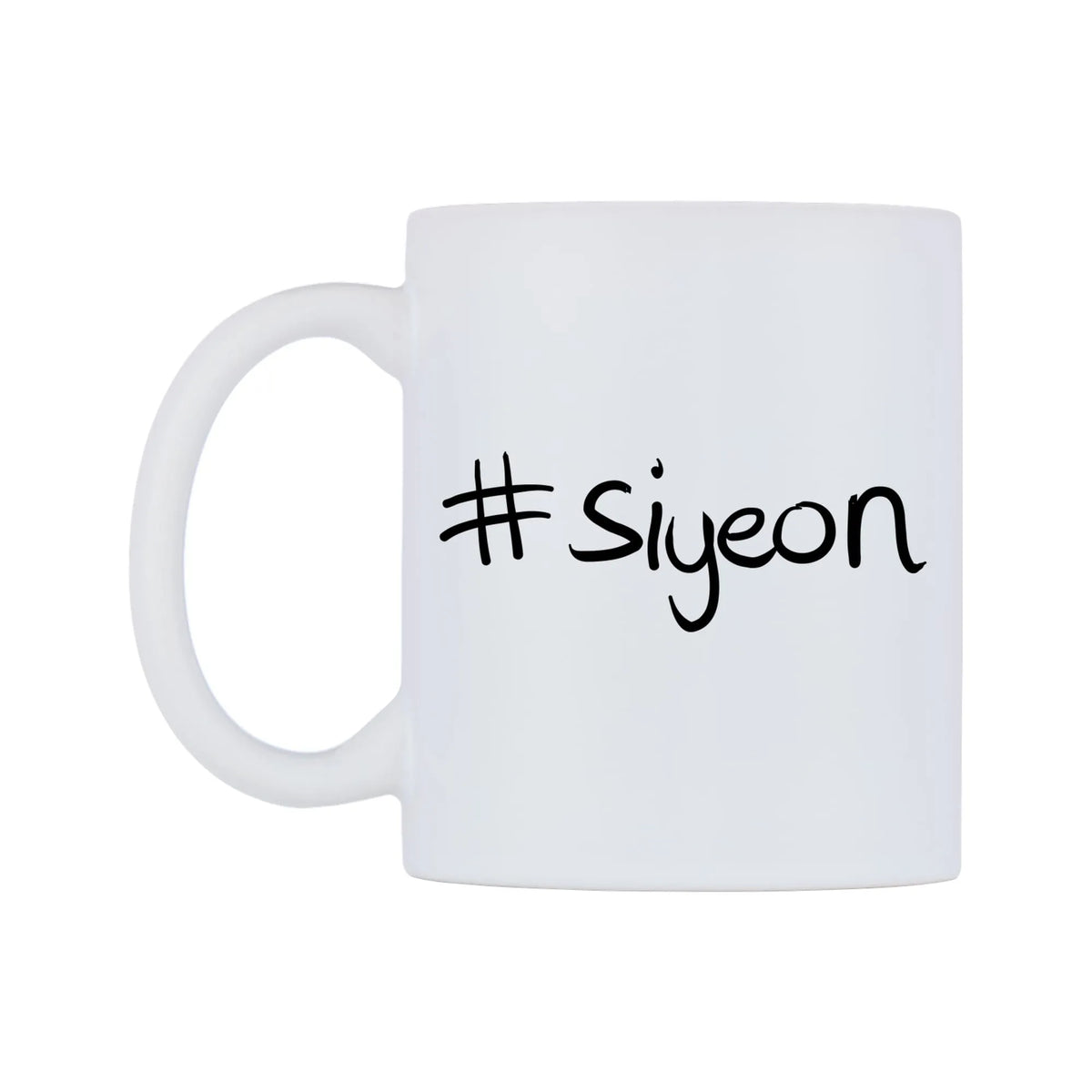siyeon Mug — mug, right side, on a white background