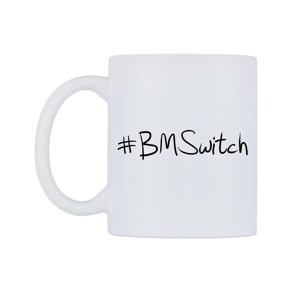 BMSwitch Mug — mug, right side, on a white background