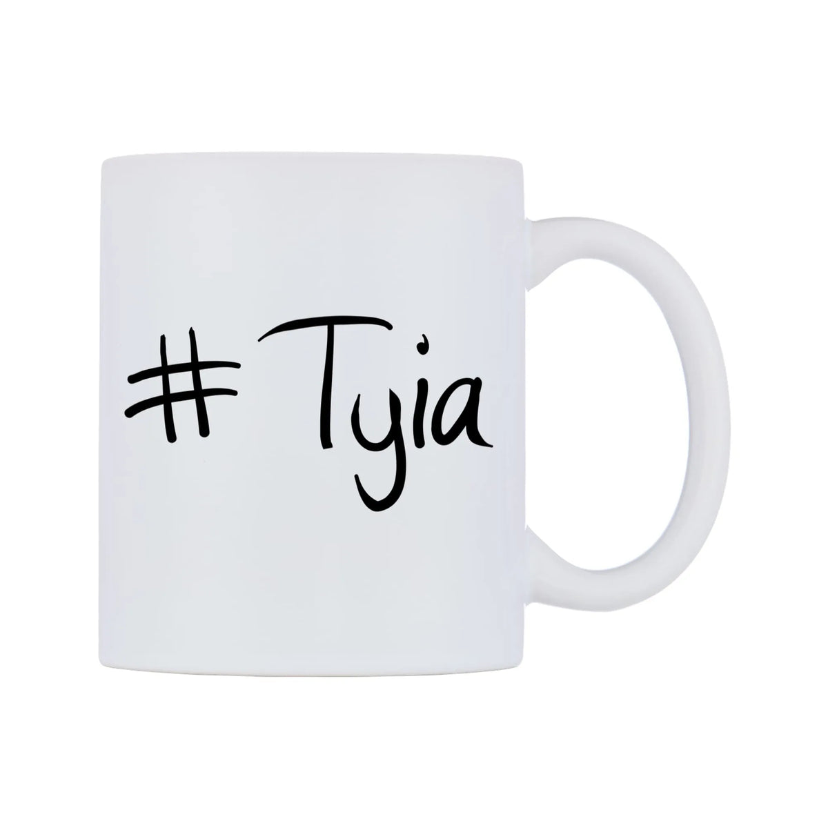 Tyia Mug — mug, left side, on a white background