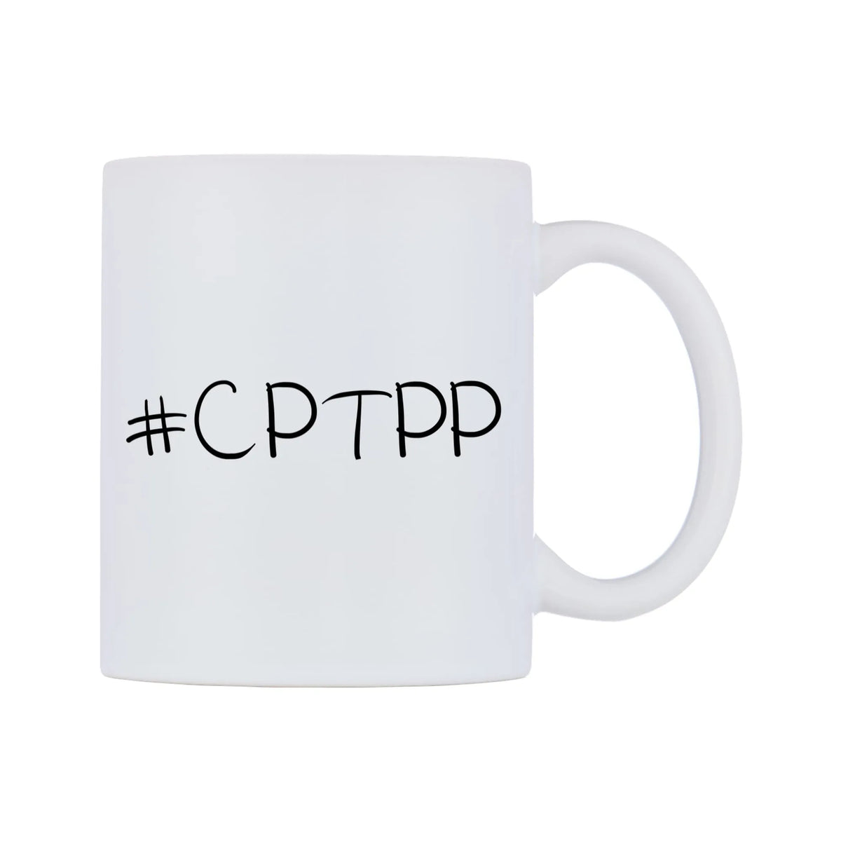 CPTPP Mug — mug, left side, on a white background