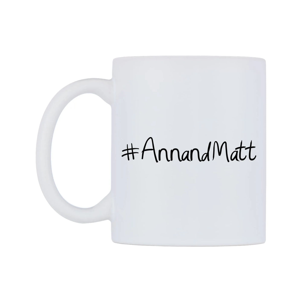AnnandMatt Mug — mug, right side, on a white background