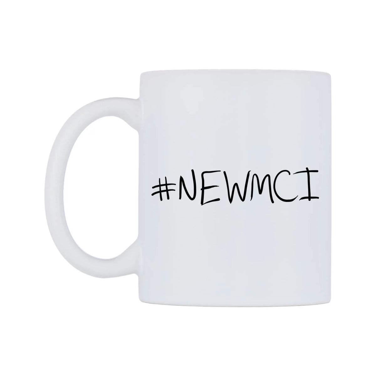 NEWMCI Mug — mug, right side, on a white background