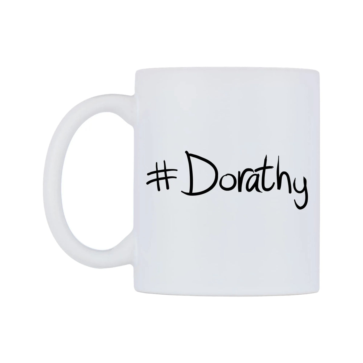 Dorathy Mug — mug, right side, on a white background