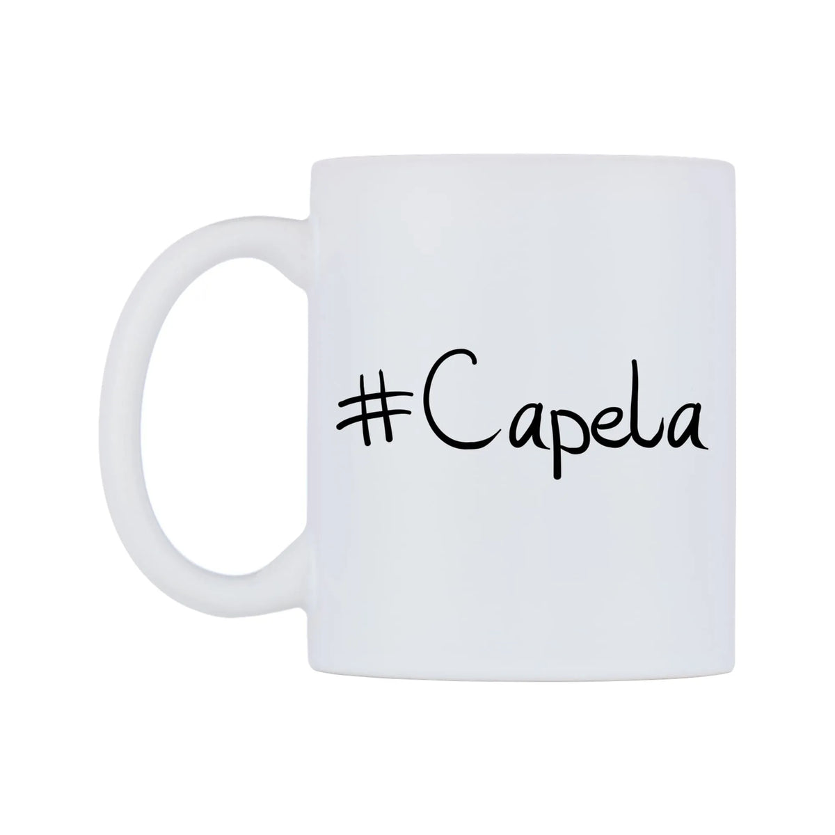 Capela Mug — mug, right side, on a white background