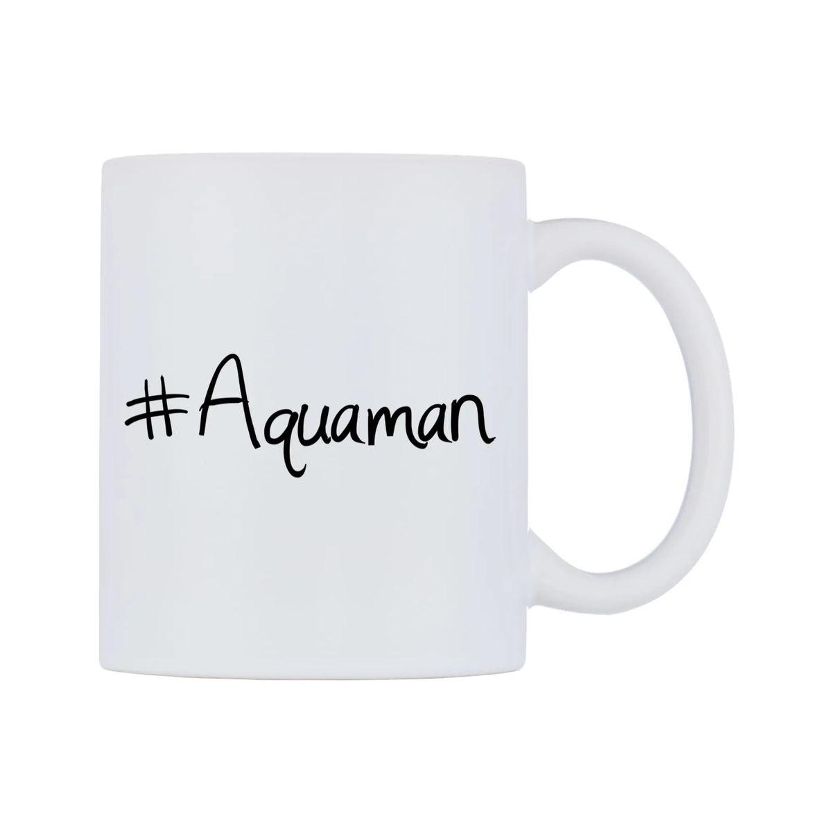 Aquaman Mug — mug, left side, on a white background