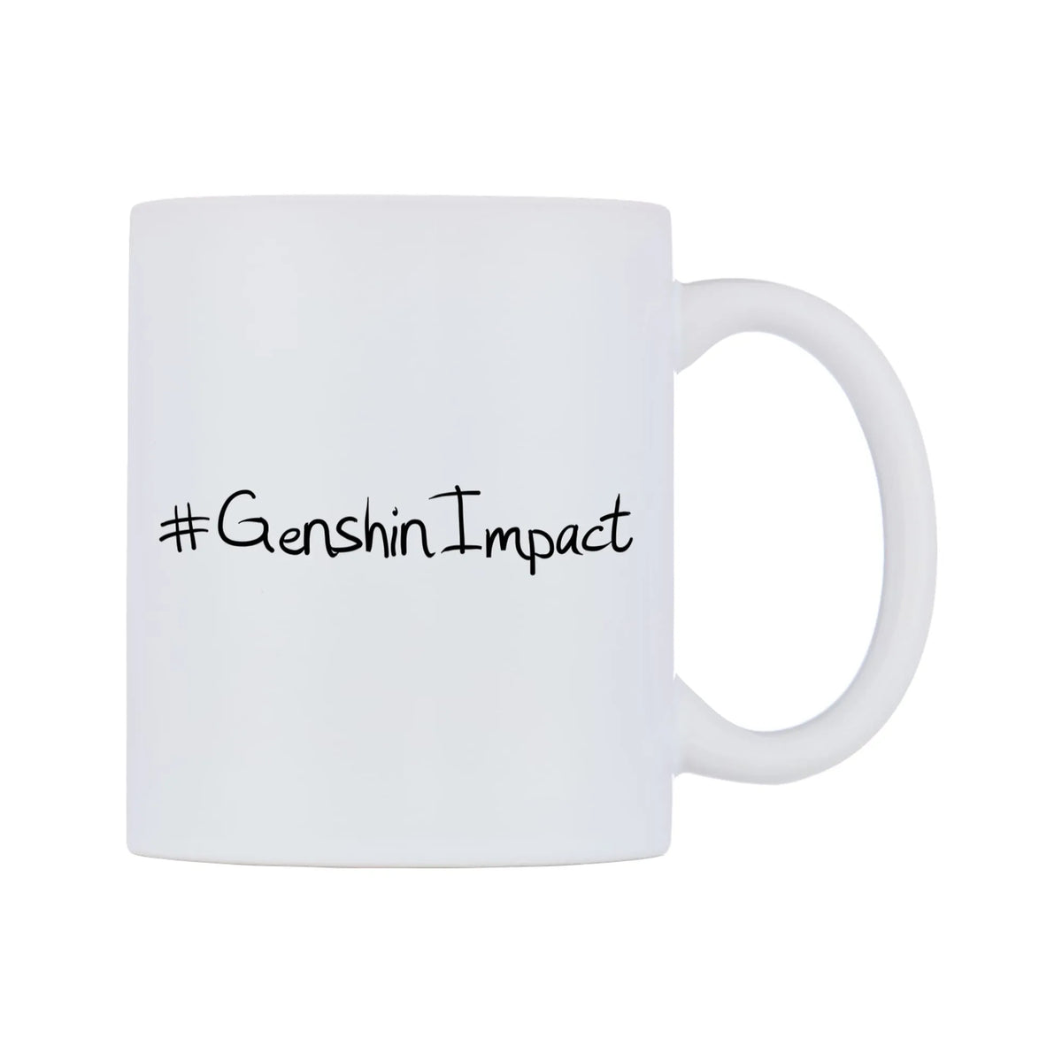 GenshinImpact Mug — mug, left side, on a white background
