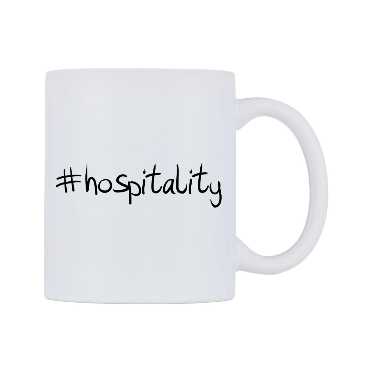 hospitality Mug — mug, left side, on a white background