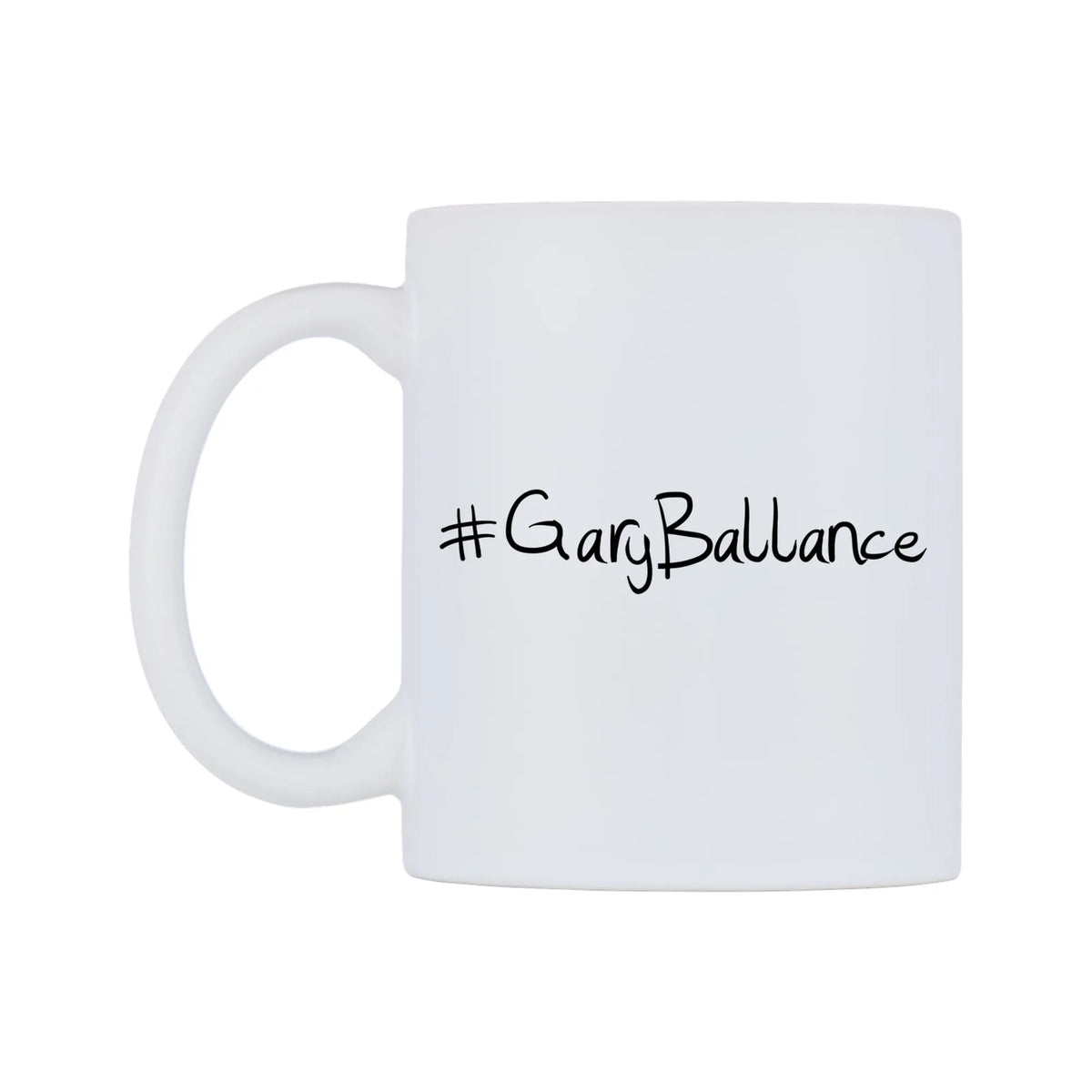 GaryBallance Mug — mug, right side, on a white background