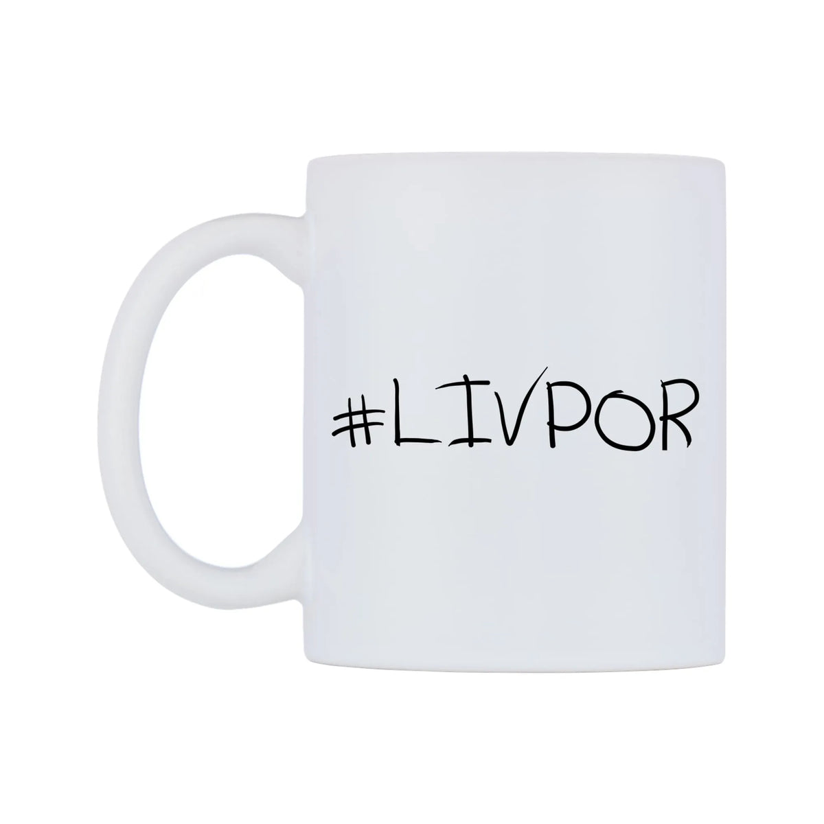 LIVPOR Mug — mug, right side, on a white background
