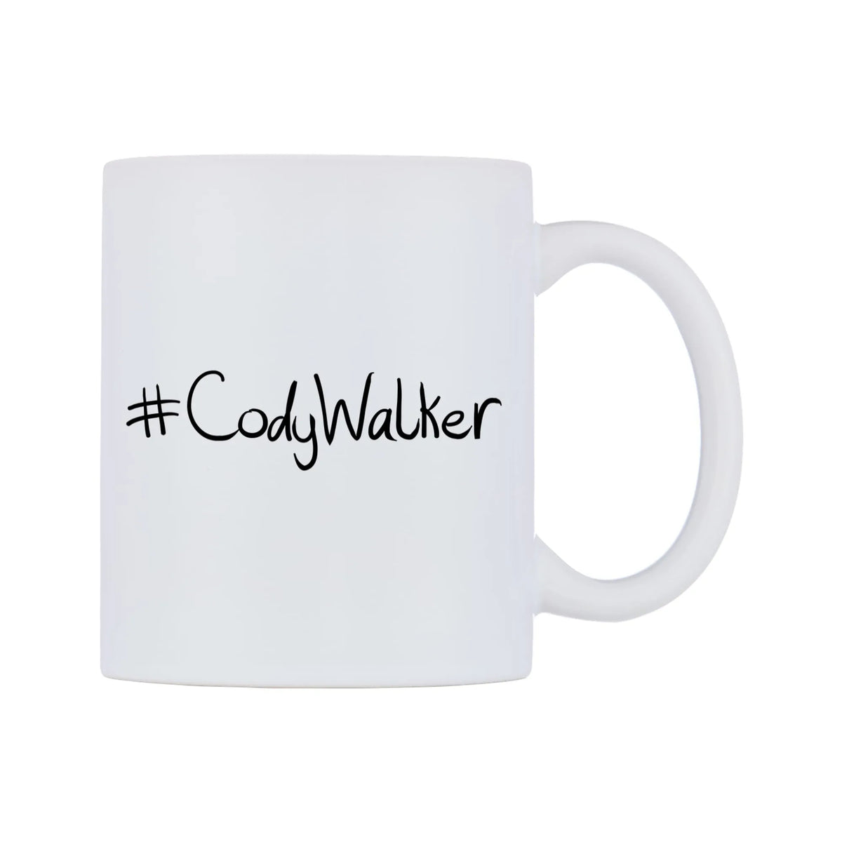 CodyWalker Mug — mug, left side, on a white background