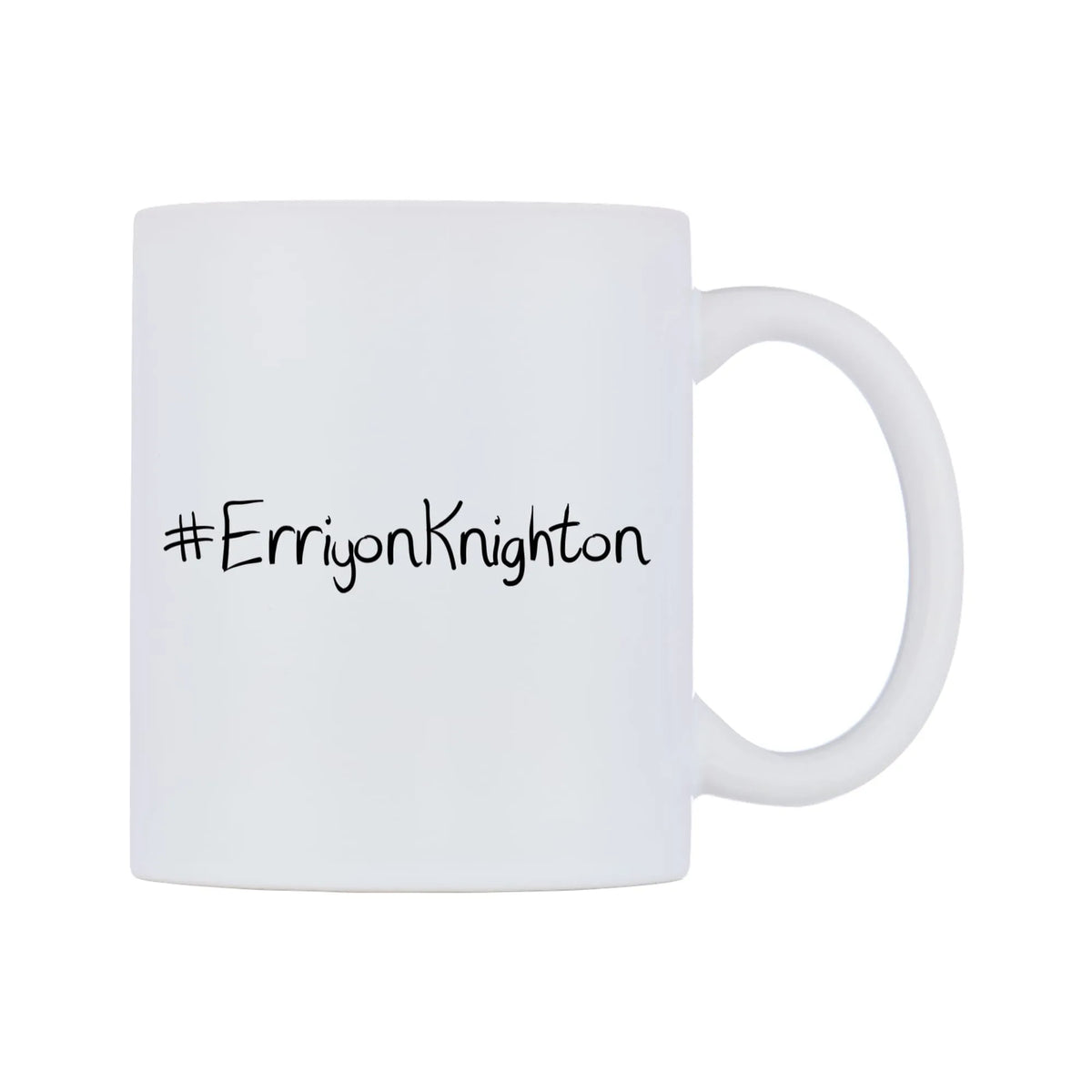 ErriyonKnighton Mug — mug, left side, on a white background