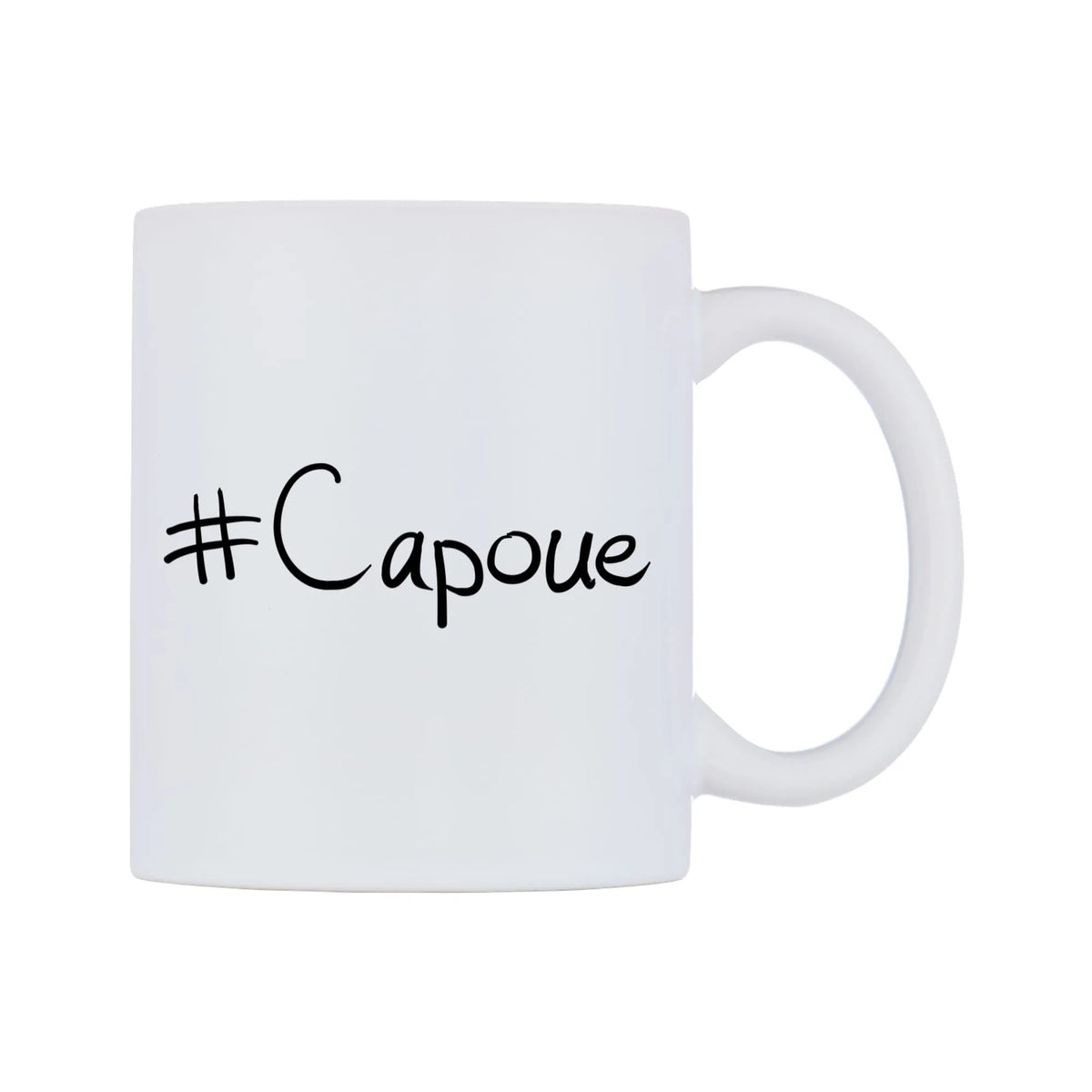 Capoue Mug — mug, left side, on a white background