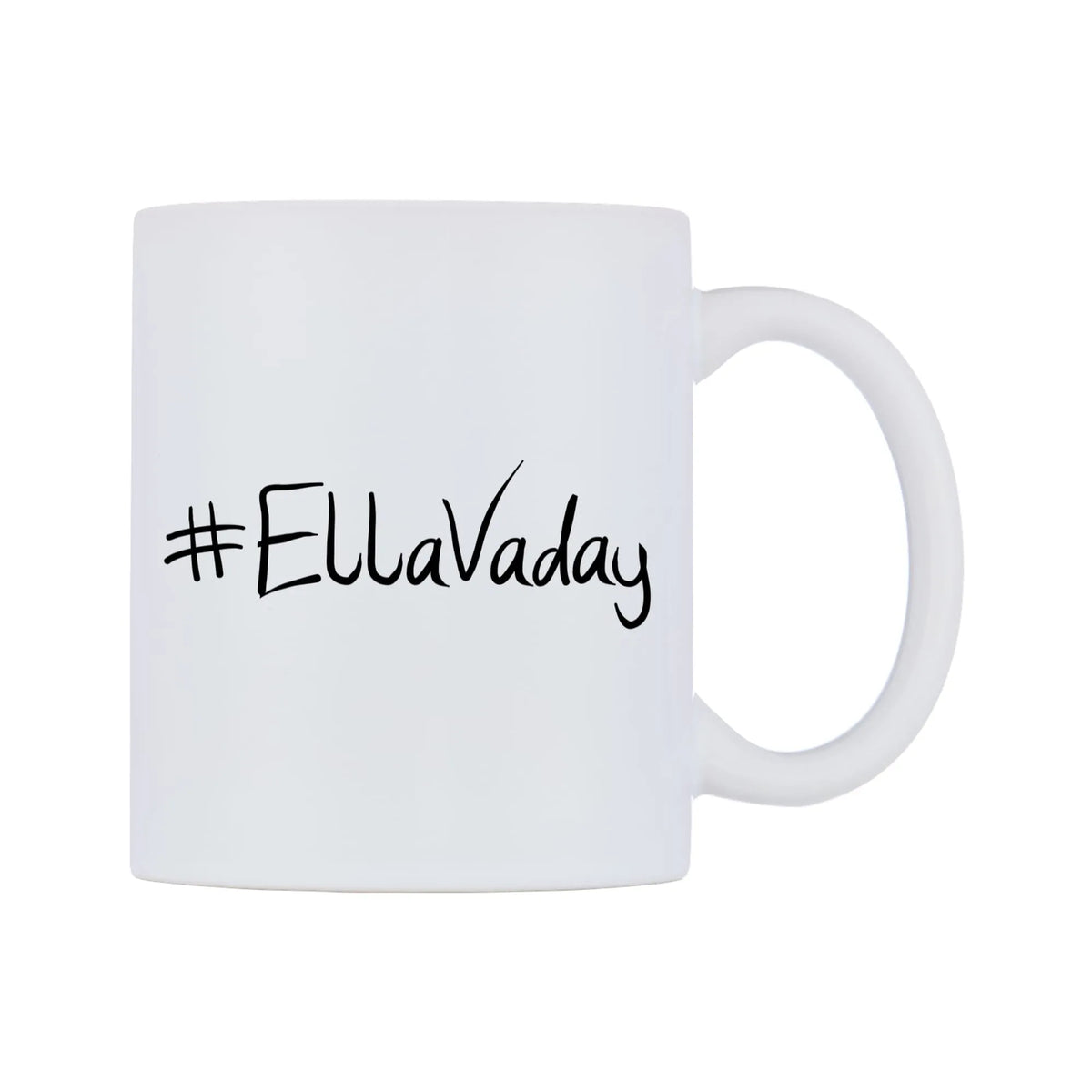 EllaVaday Mug — mug, left side, on a white background