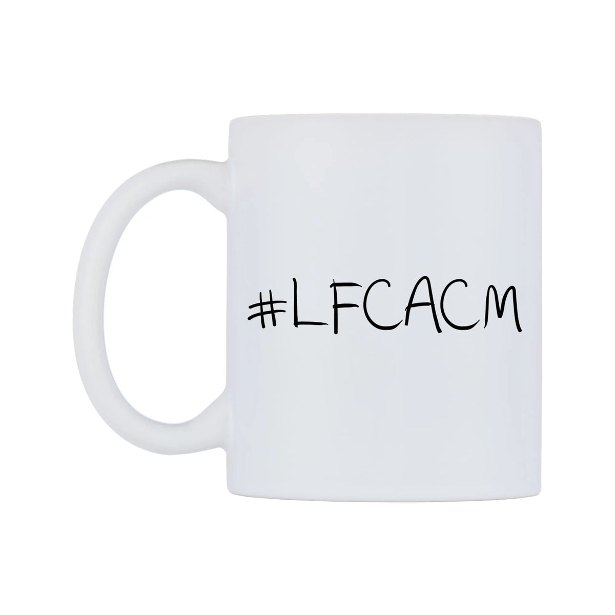 LFCACM Mug — mug, right side, on a white background
