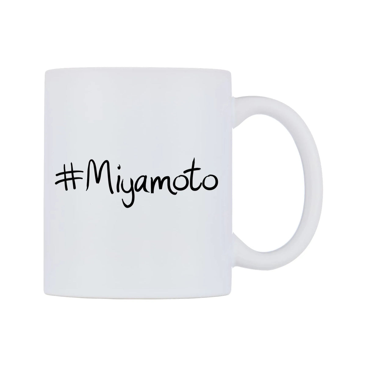 Miyamoto Mug — mug, left side, on a white background