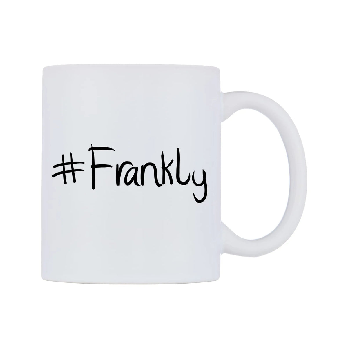 Frankly Mug — mug, left side, on a white background