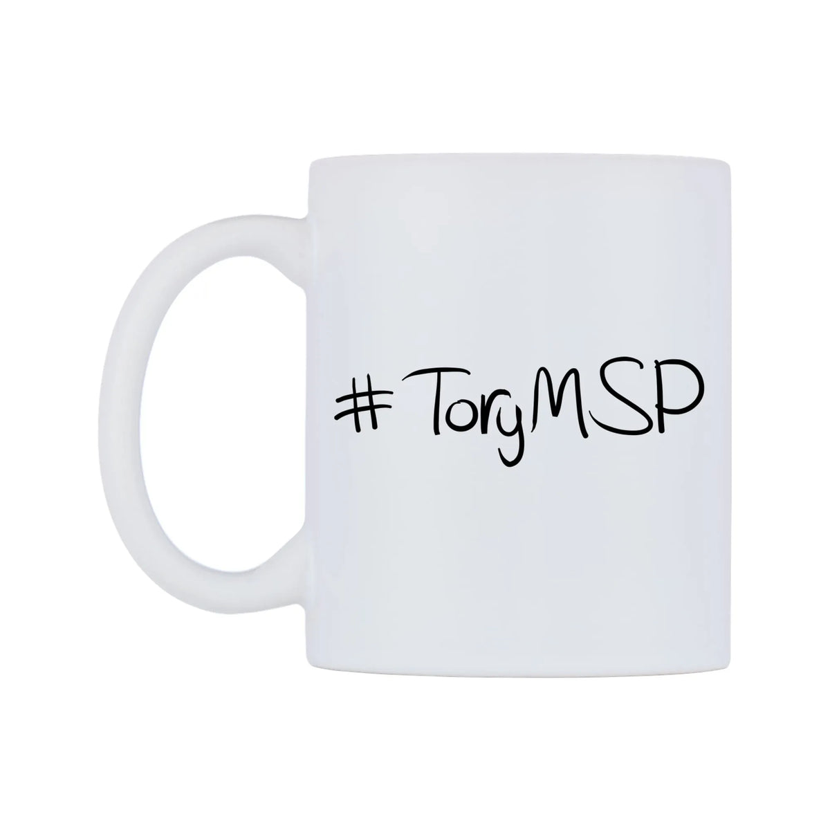 ToryMSP Mug — mug, right side, on a white background