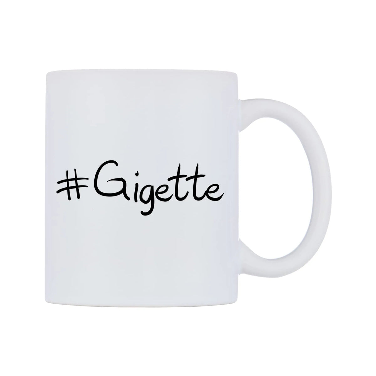 Gigette Mug — mug, left side, on a white background