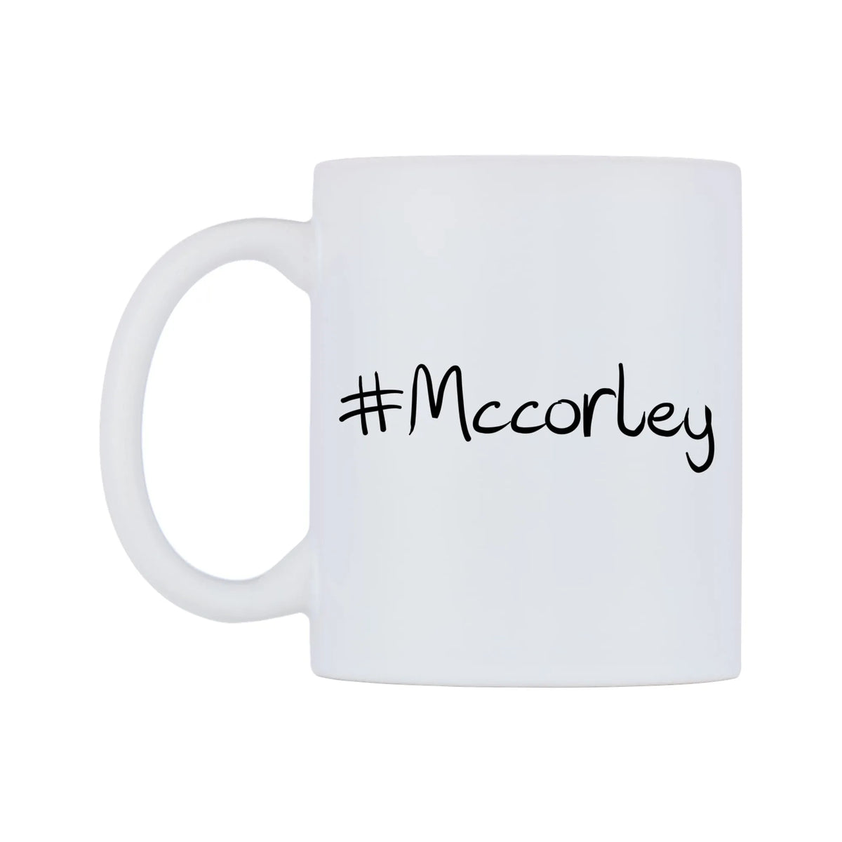 Mccorley Mug — mug, right side, on a white background