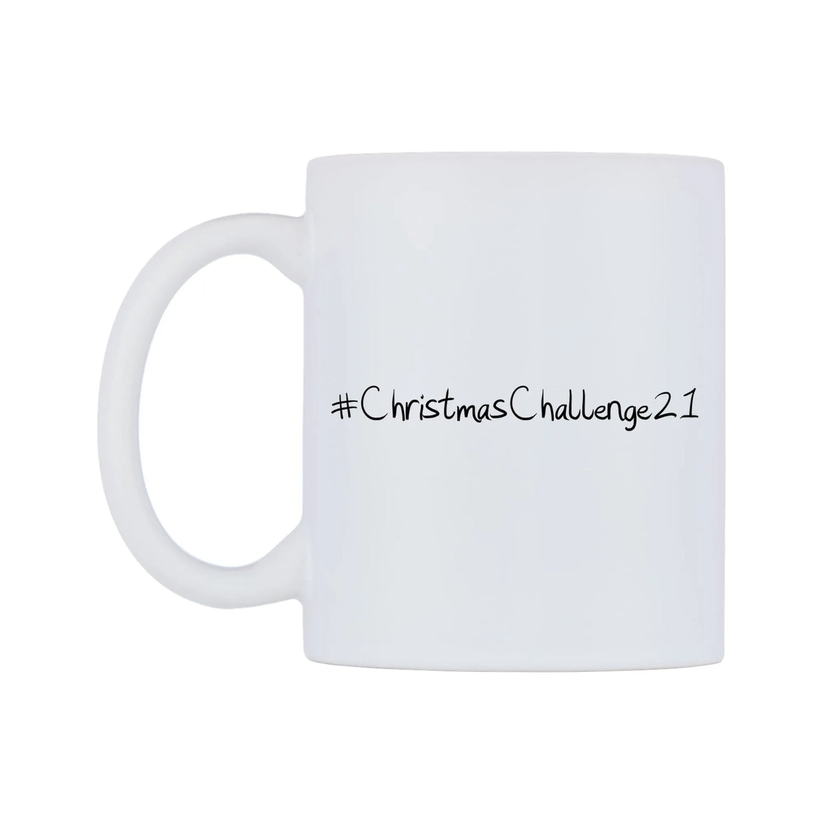 ChristmasChallenge21 Mug — mug, right side, on a white background