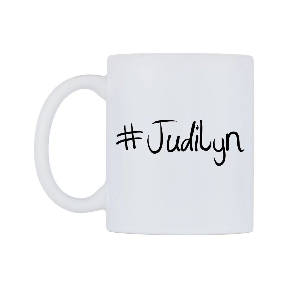 Judilyn Mug — mug, right side, on a white background