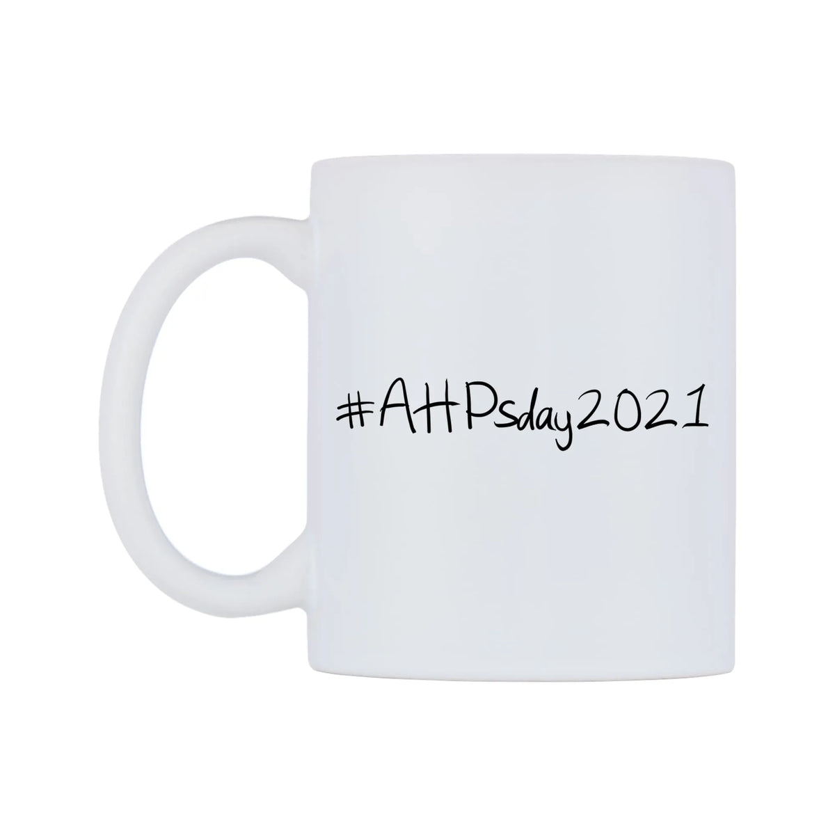 AHPsday2021 Mug — mug, right side, on a white background