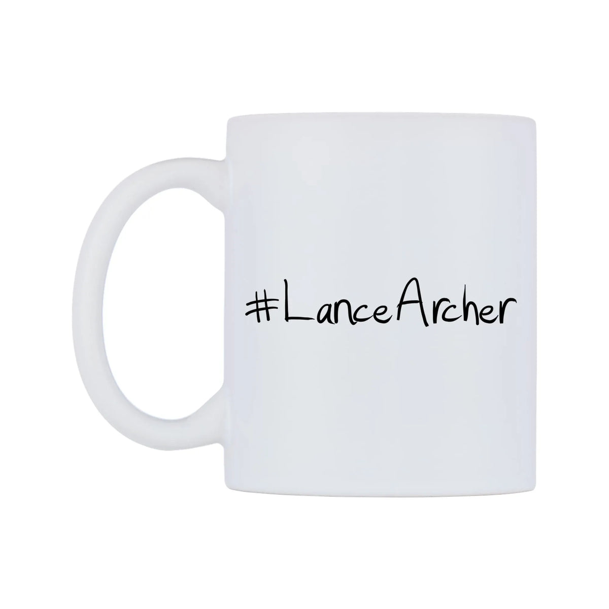 LanceArcher Mug — mug, right side, on a white background