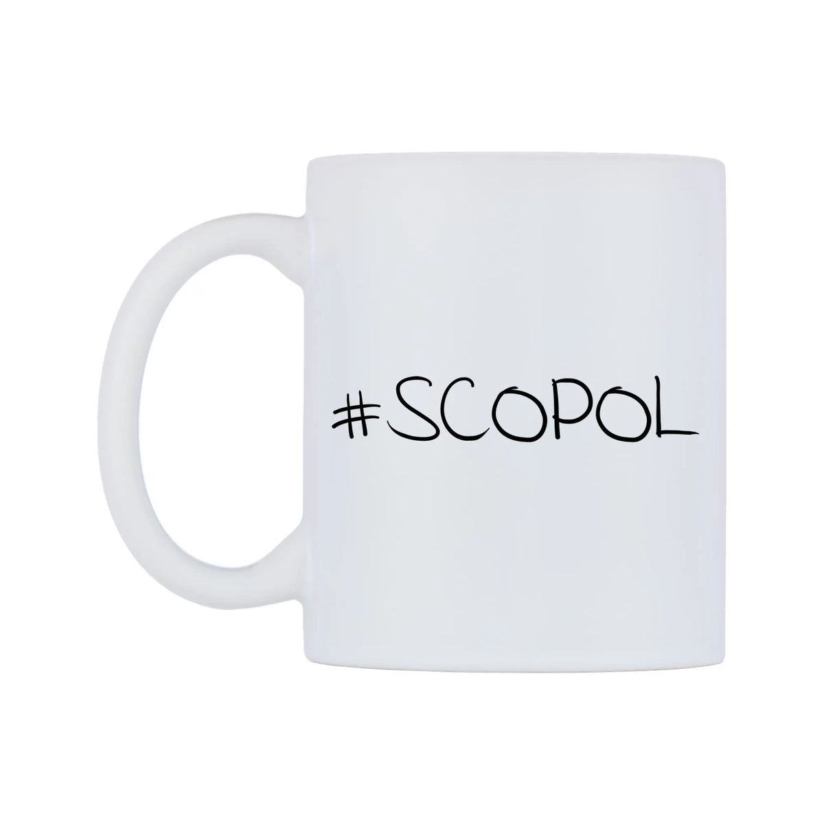 SCOPOL Mug — mug, right side, on a white background