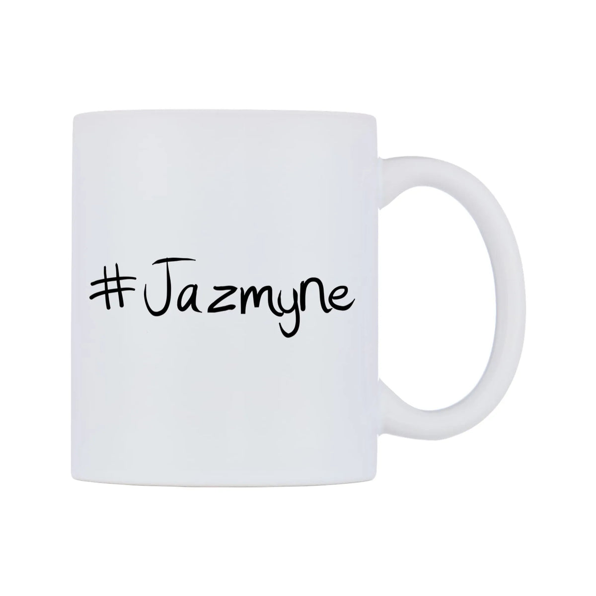 Jazmyne Mug — mug, left side, on a white background