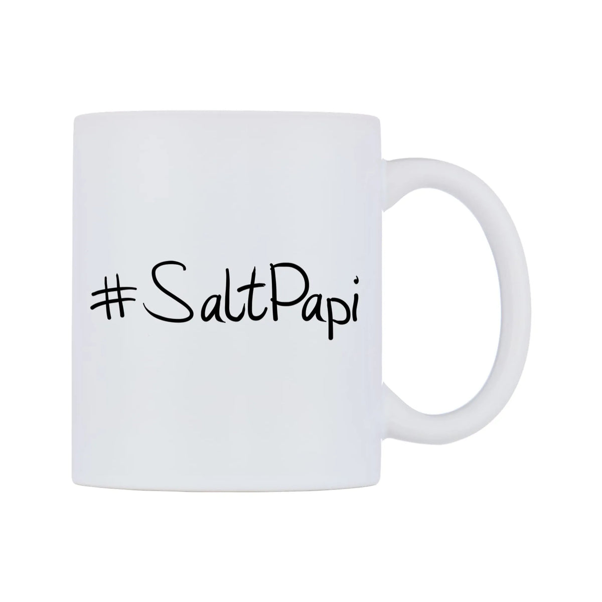 SaltPapi Mug — mug, left side, on a white background