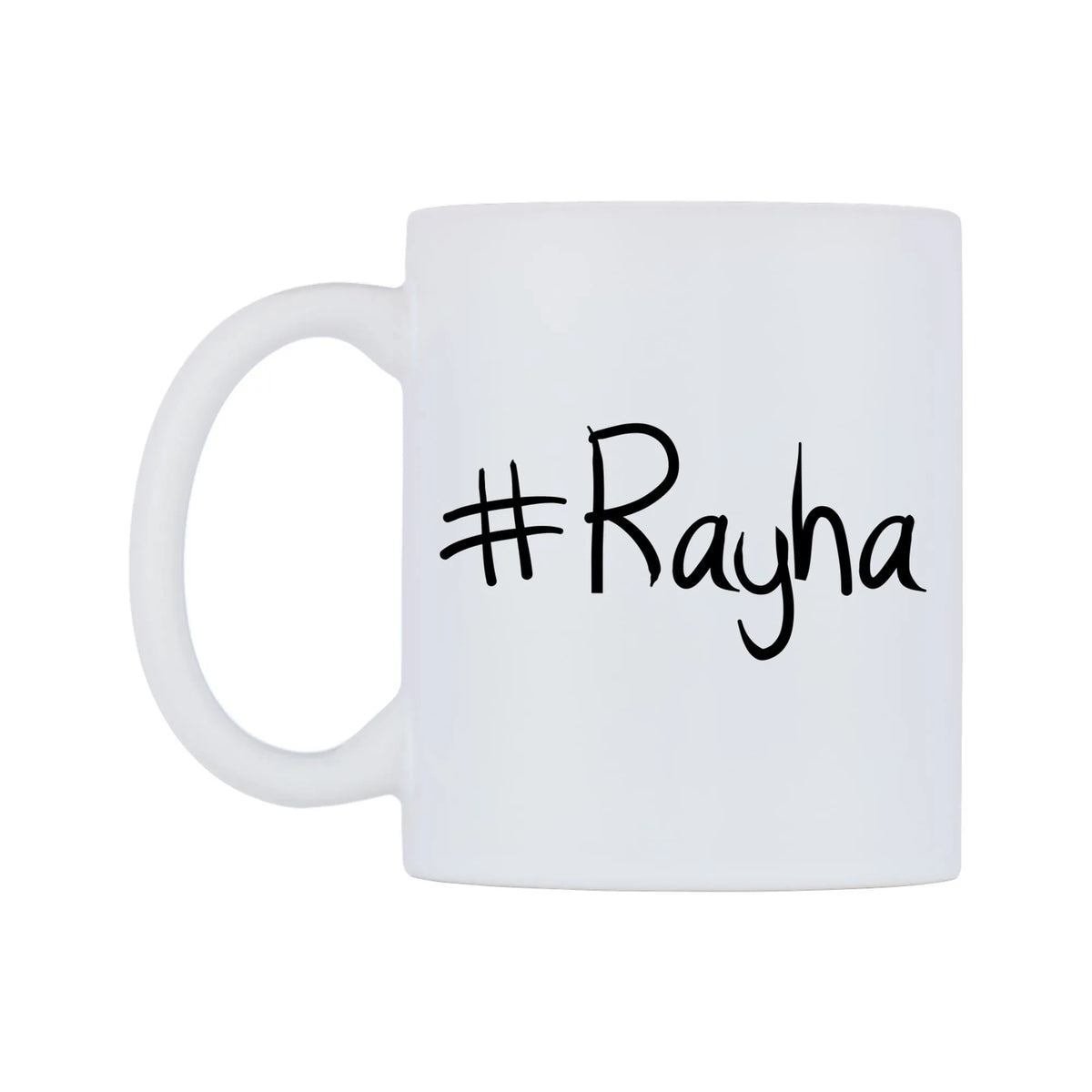 Rayha Mug — mug, right side, on a white background