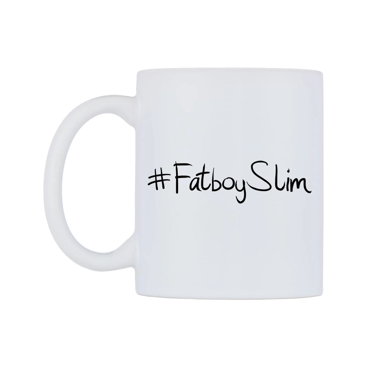 FatboySlim Mug — mug, right side, on a white background