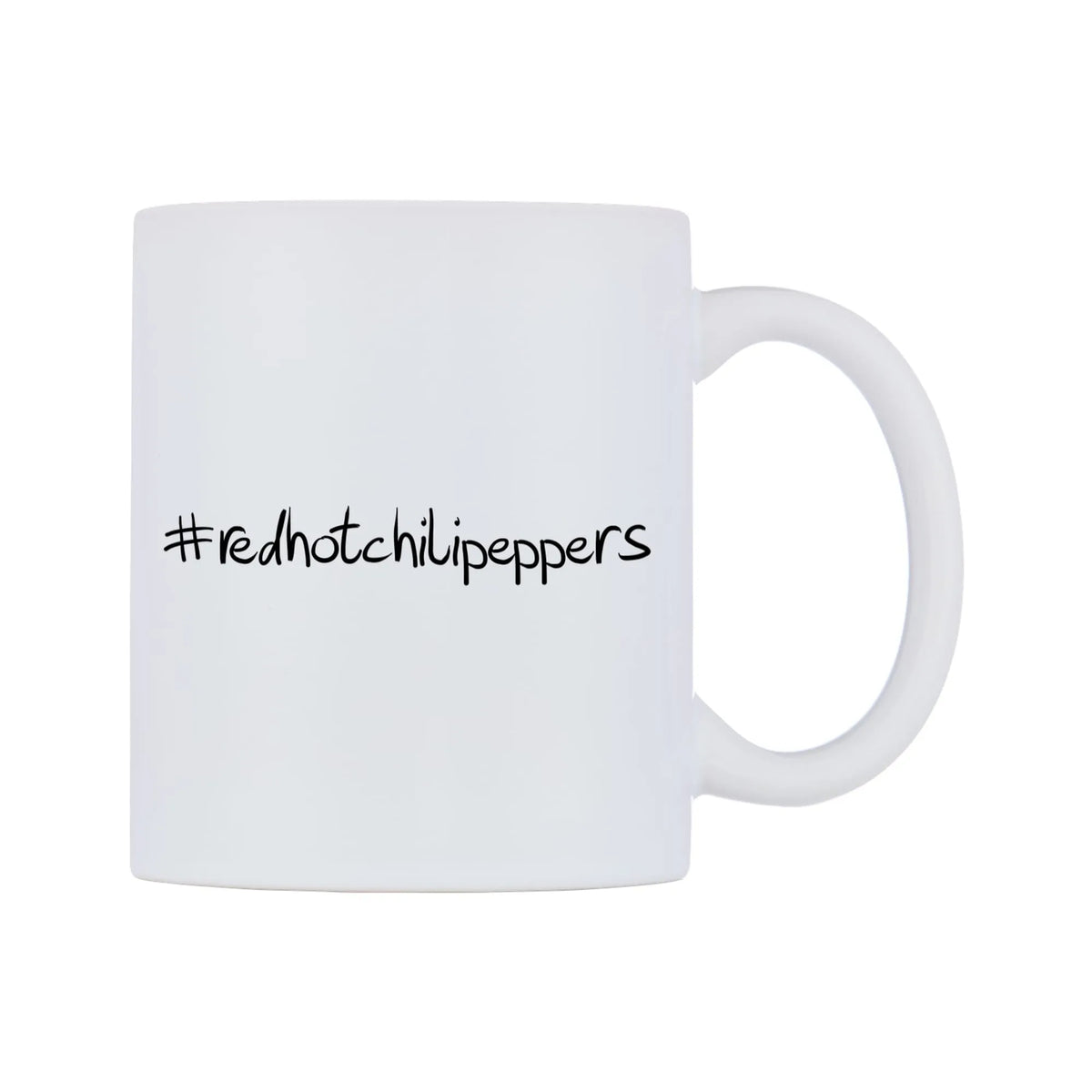 redhotchilipeppers Mug — mug, left side, on a white background