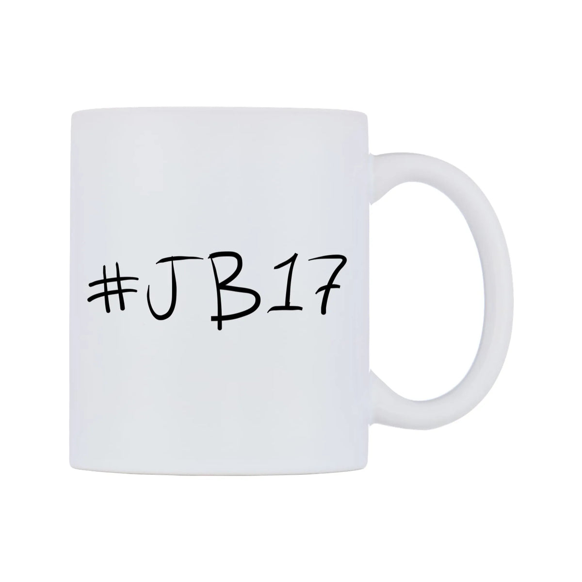 JB17 Mug — mug, left side, on a white background