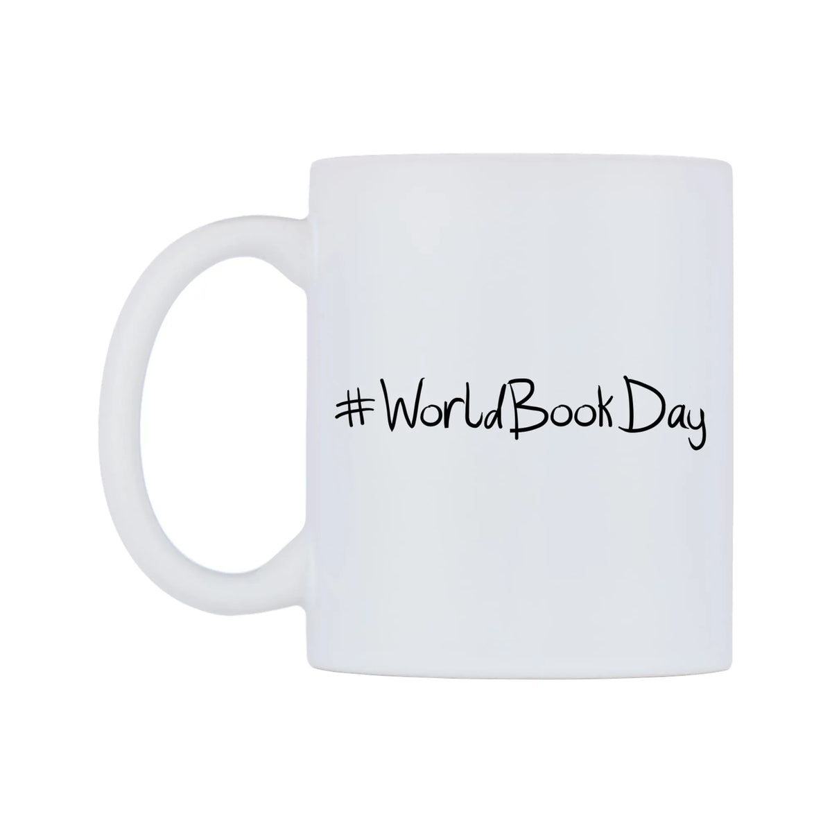 WorldBookDay Mug — mug, right side, on a white background