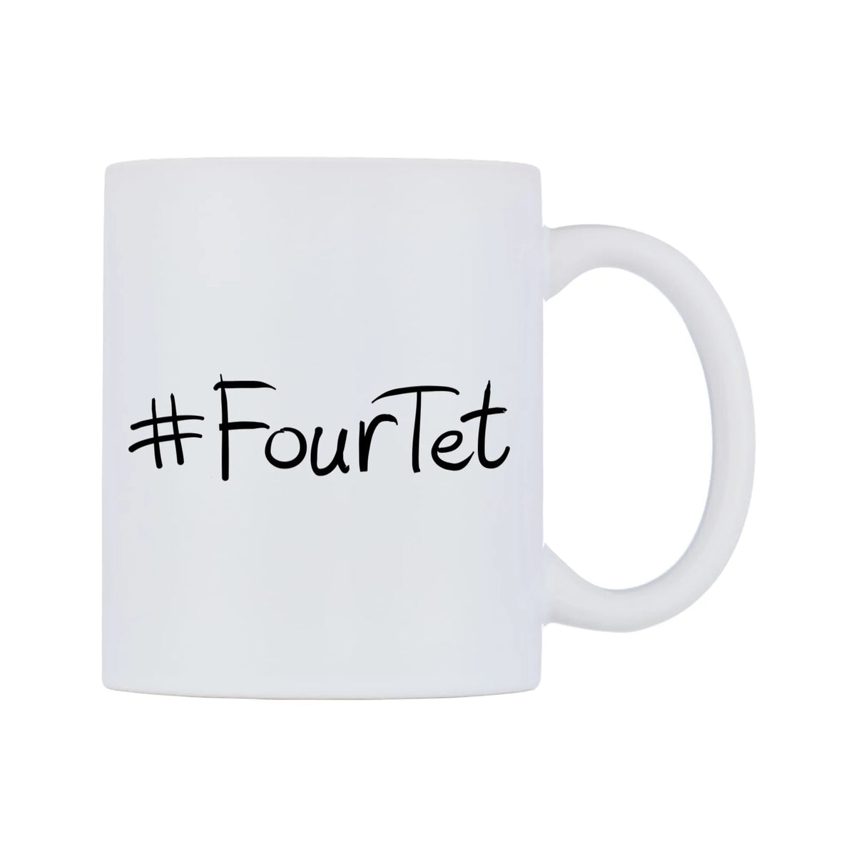 FourTet Mug — mug, left side, on a white background