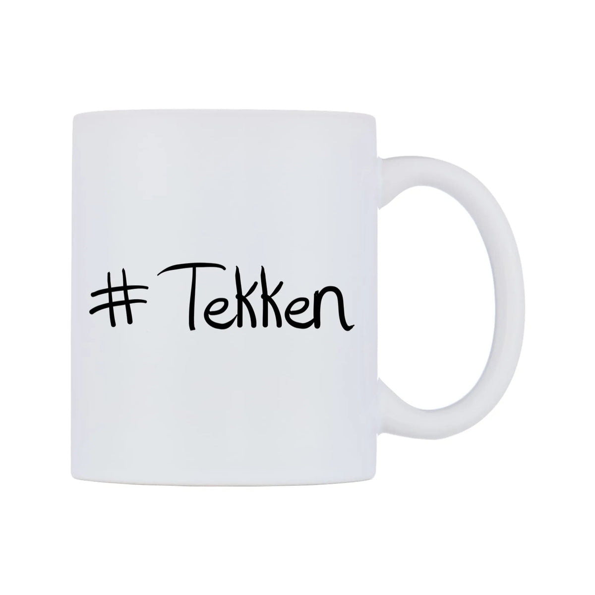 Tekken Mug — mug, left side, on a white background