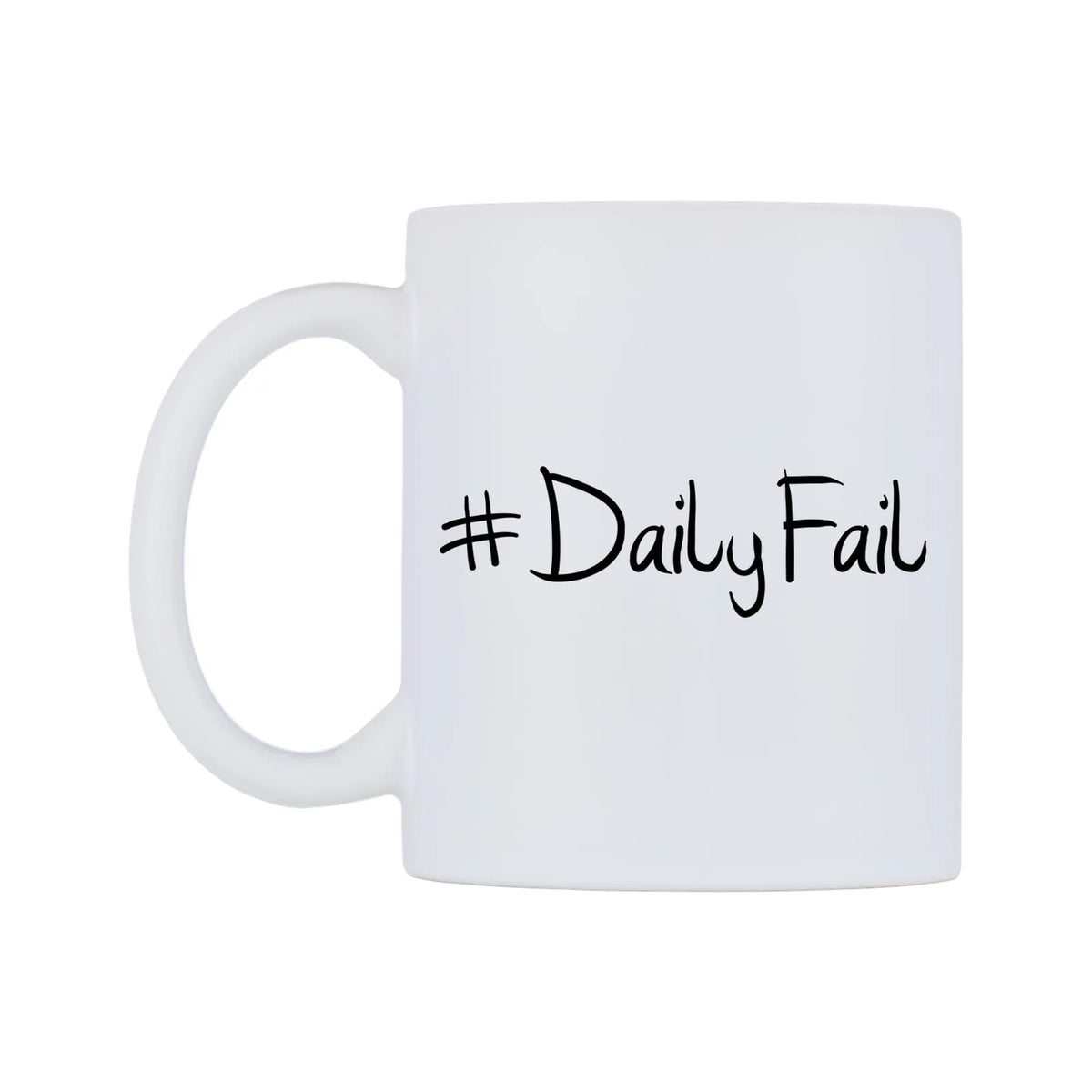 DailyFail Mug — mug, right side, on a white background