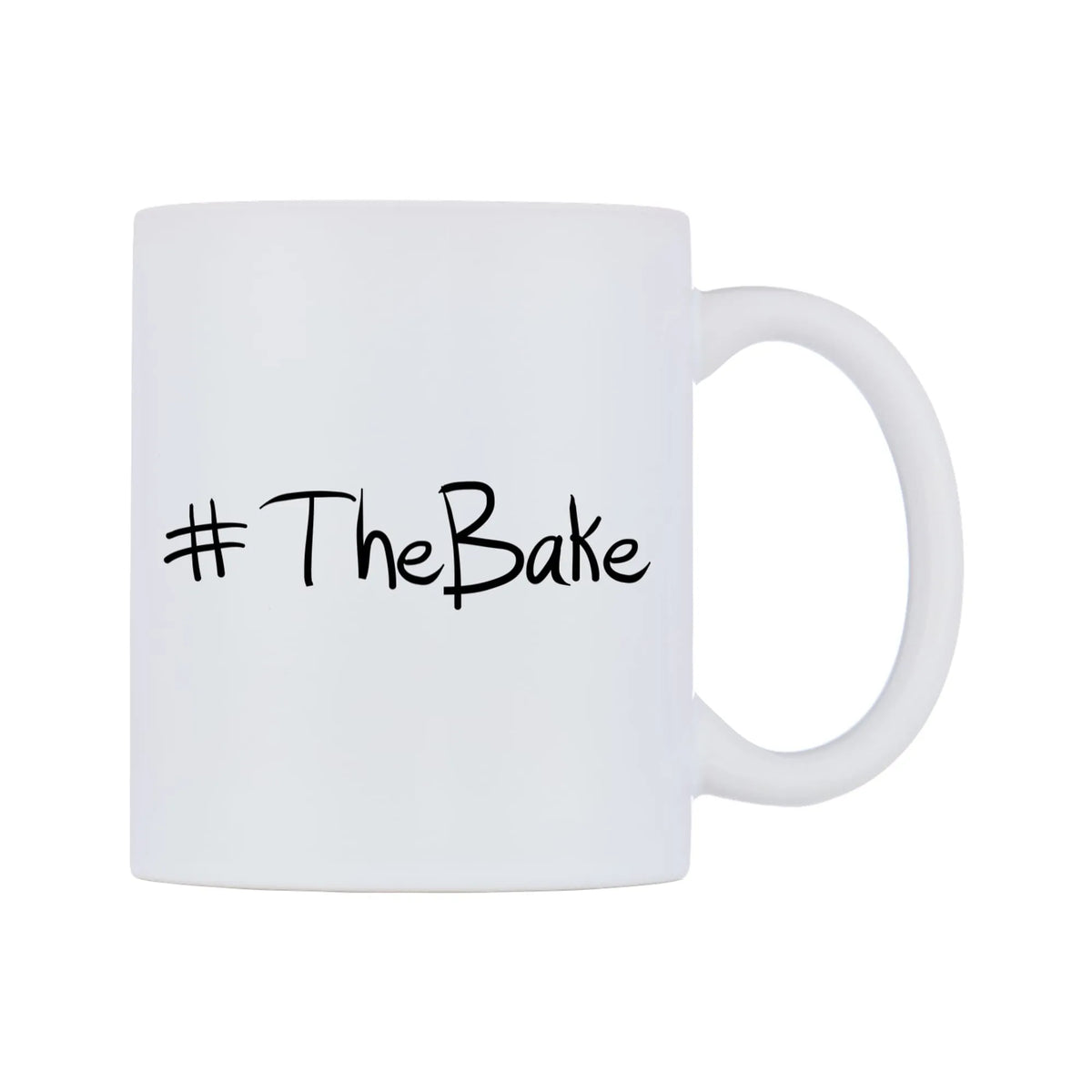TheBake Mug — mug, left side, on a white background