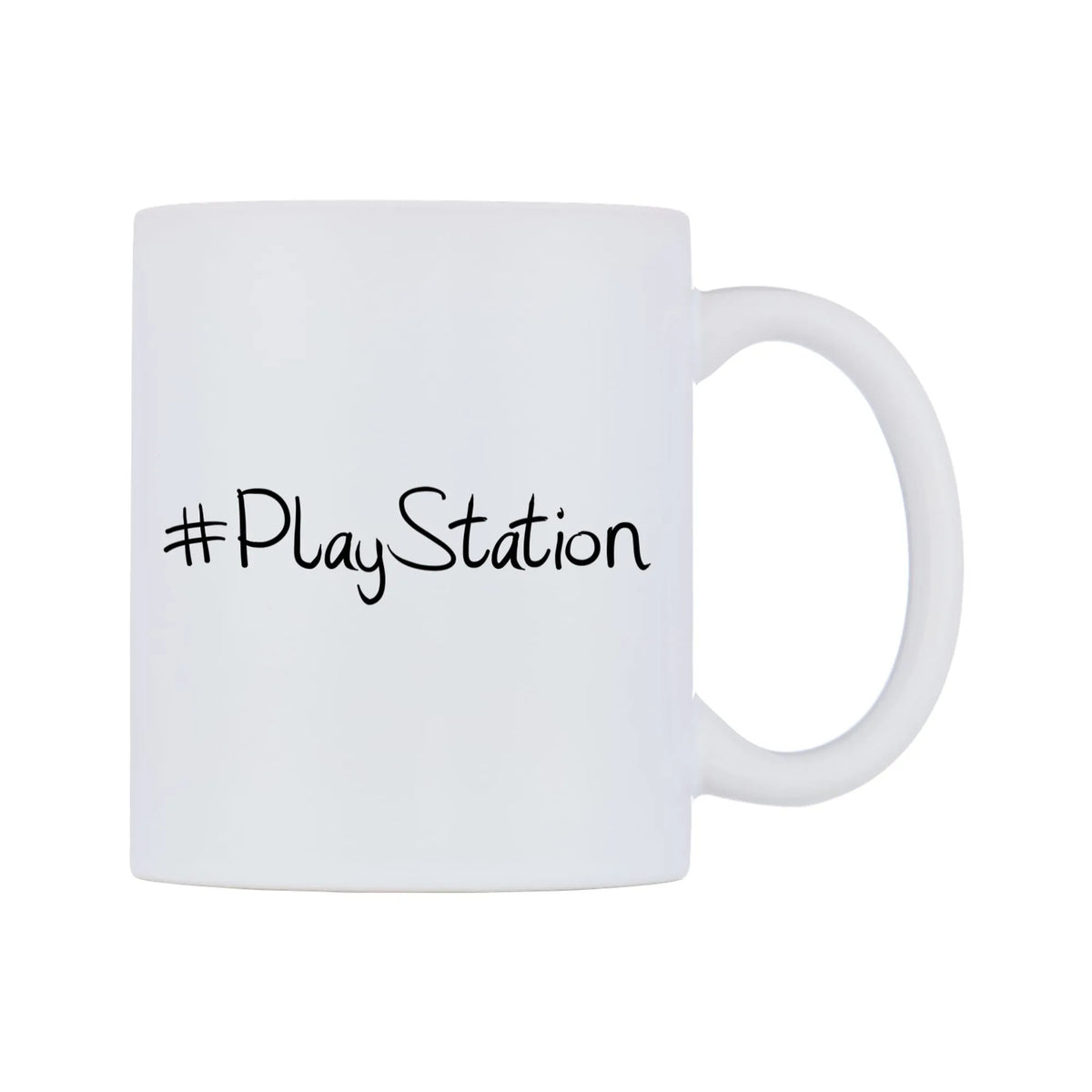 PlayStation Mug — mug, left side, on a white background